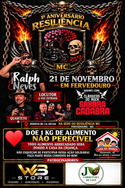 Flyer do evento